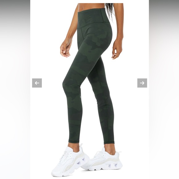 ALO High-Waist Camo Vapor Leggings